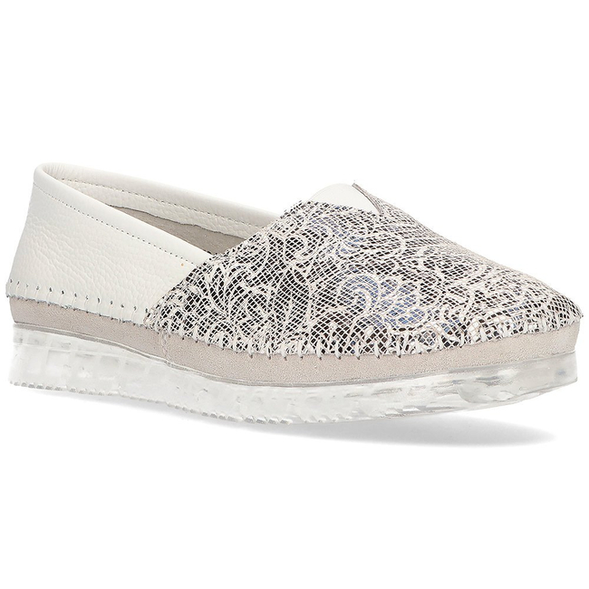 Filippo Lederhalbschuhe DP2147/21 WH Weiß