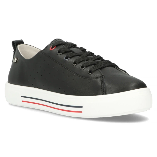 Filippo Lederhalbschuhe DP6029/24 BK Schwarz