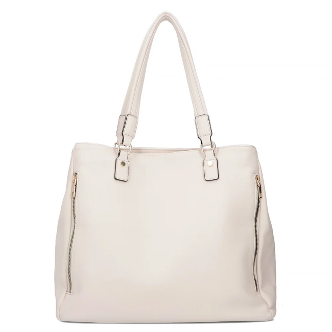 Beige Handtasche velvet mist